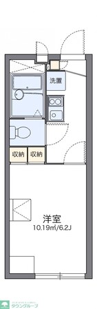レオパレスパラディーゾの物件間取画像